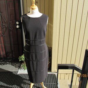 #782  NEW WOMAN'S LITTLE BLACK DRESS BY KASPER  (SIZE 16)